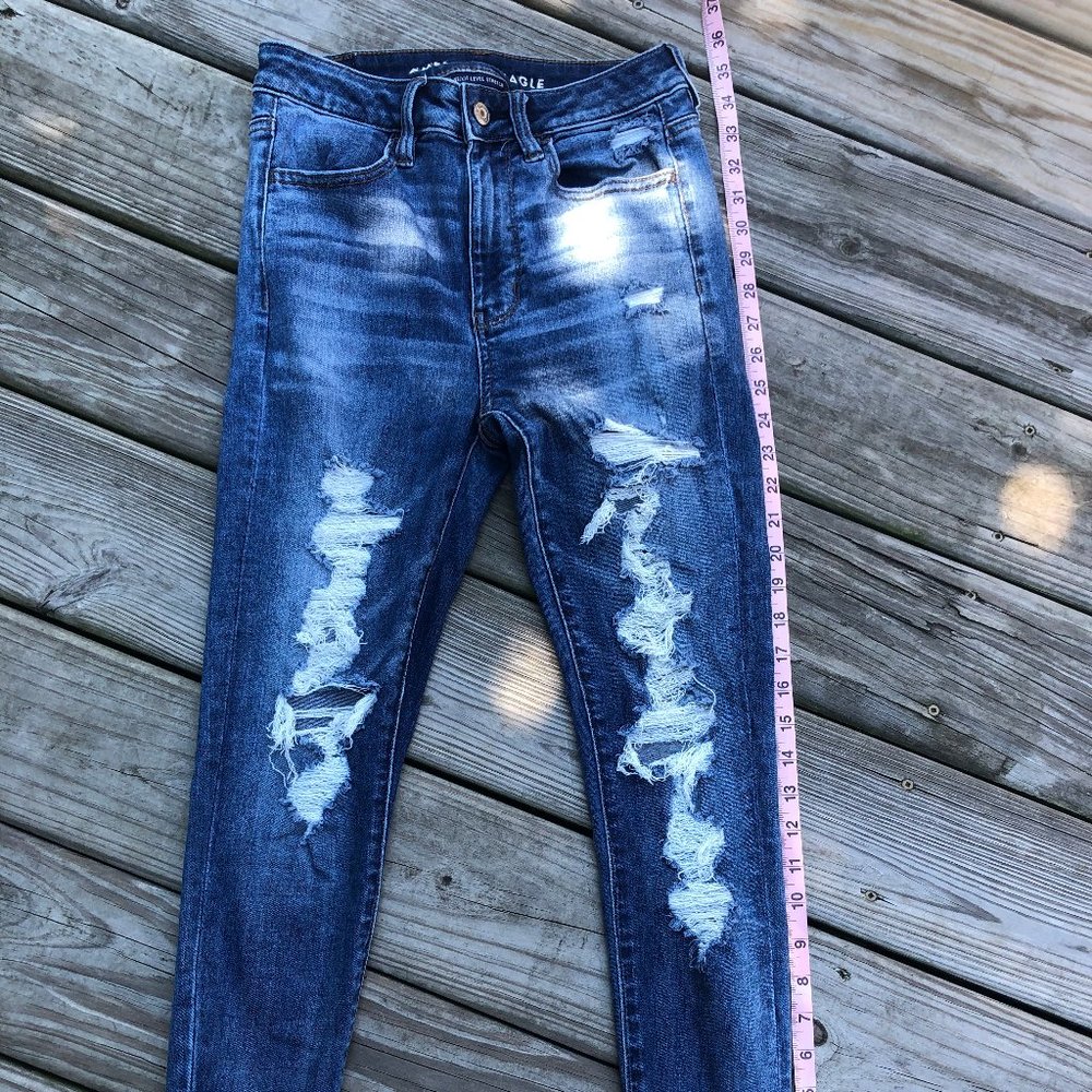 American Eagle Super High Rise Jegging